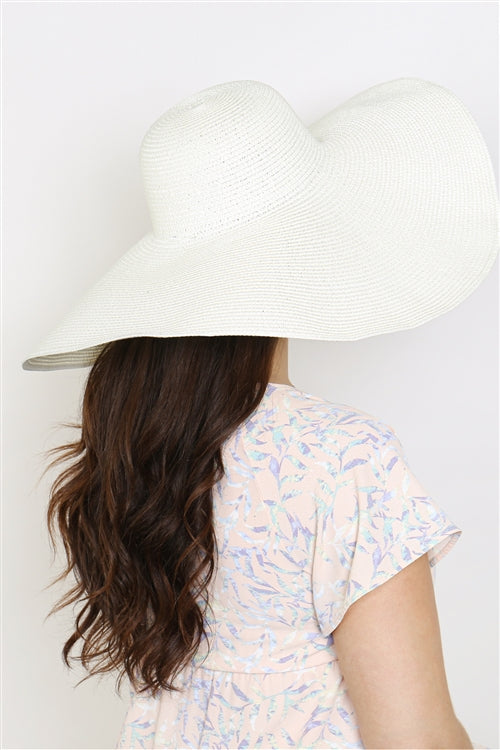WOMEN'S FLOPPY FASHION WIDE BRIM HAT