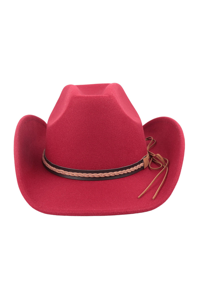 FELT FASHION BRIM HAT