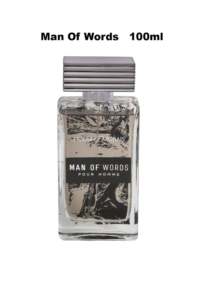 MAN OF WORDS SPRAY PERFUME EAU DE PARFUM FOR MEN - 100ML/3.4FL.OZ. - Riah Fashion