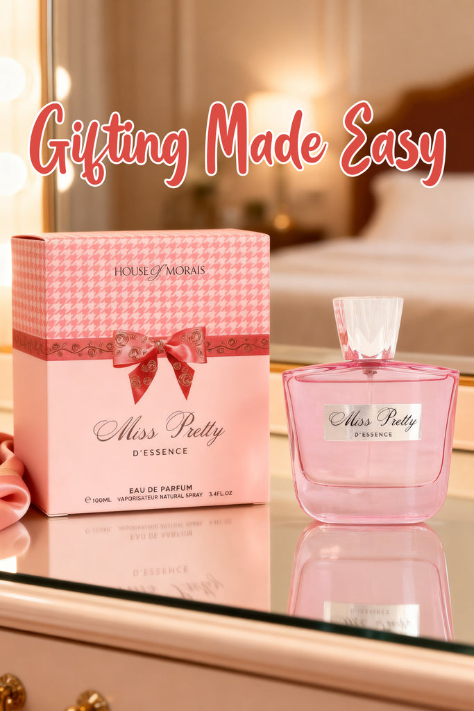 MISS PRETTY D'ESSENCE SPRAY PERFUME EAU DE PARFUM FOR WOMEN - 100ML/3.4FL.OZ.
