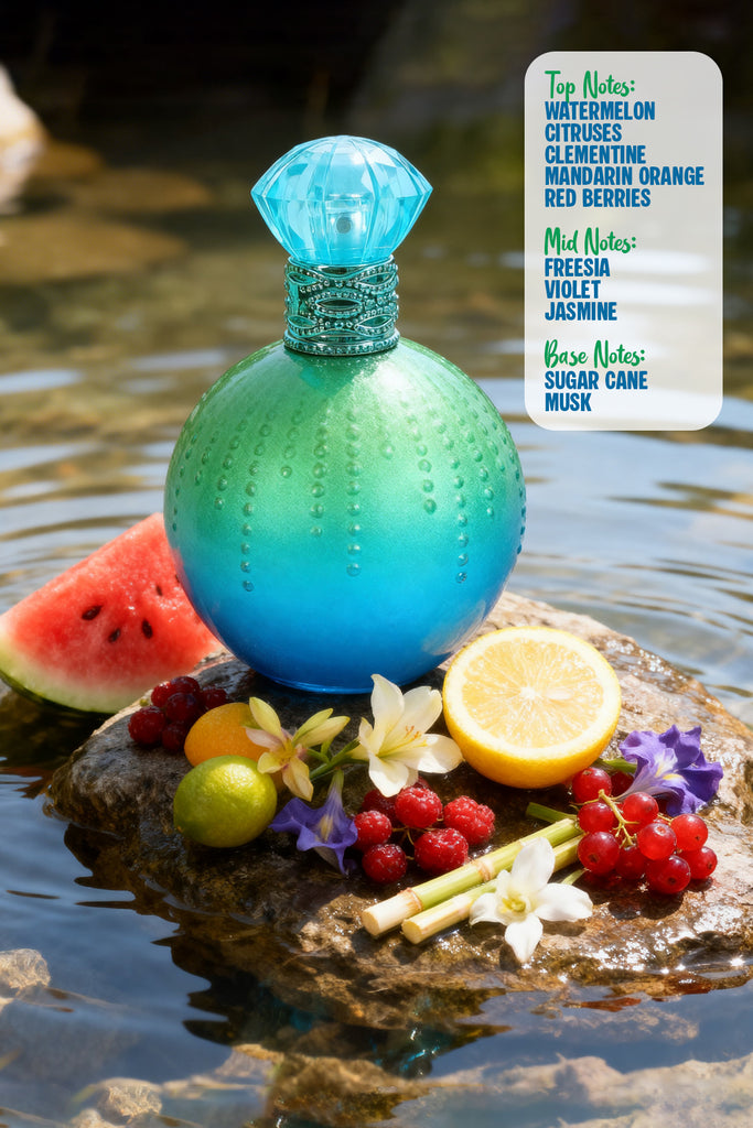 FANCY DREAMS PARADISE SPRAY PERFUME EAU DE PARFUM FOR WOMEN - 100ML/3.4FL.OZ.