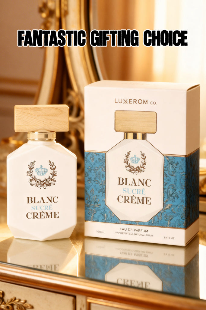 BLANC SUCRE CREME SPRAY PERFUME EAU DE PARFUM FOR MEN AND WOMEN - 100ML/3.4FL.OZ