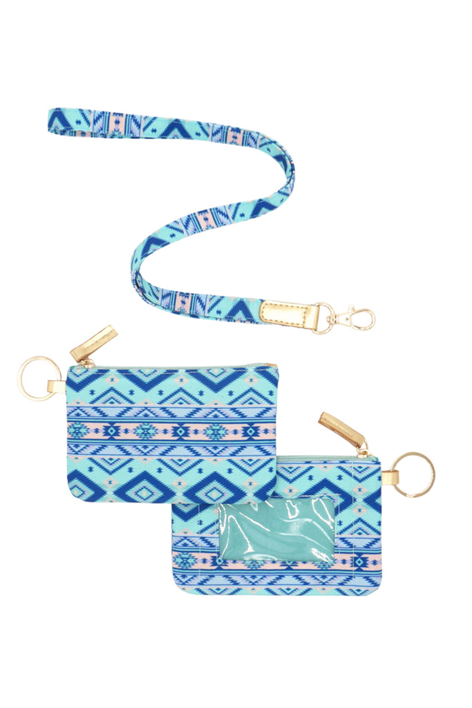 TRIBAL ID WALLET & DETACHABLE LANYARD