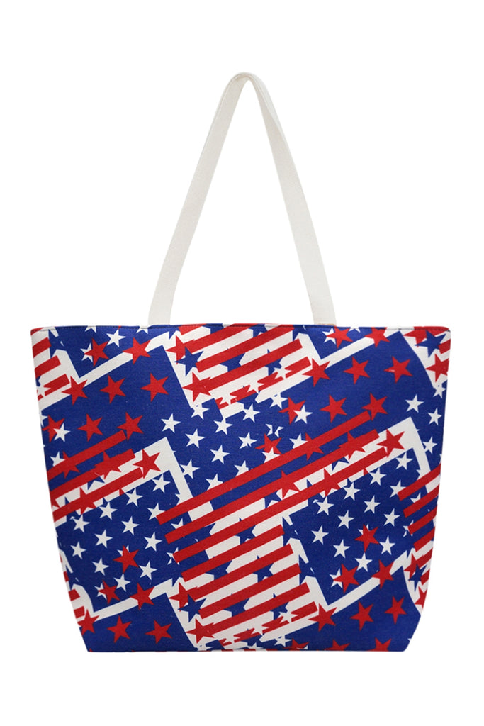 AMERICAN FLAG TOTE BAG