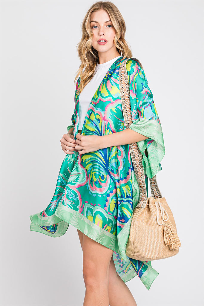 SOLID BUCKET BAG WITH AZTEC STRAP