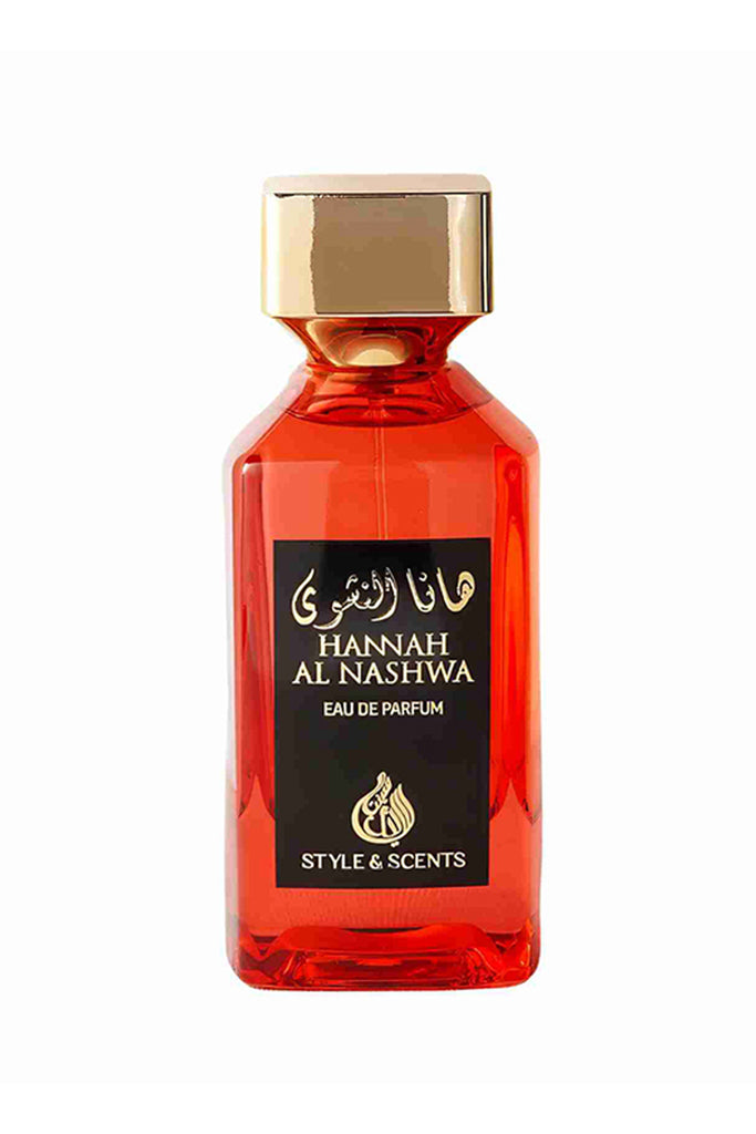 HANNAH AL NASHWA SPRAY PERFUME EAU DE PARFUM FOR WOMEN - 100ML/3.4 FL.OZ.