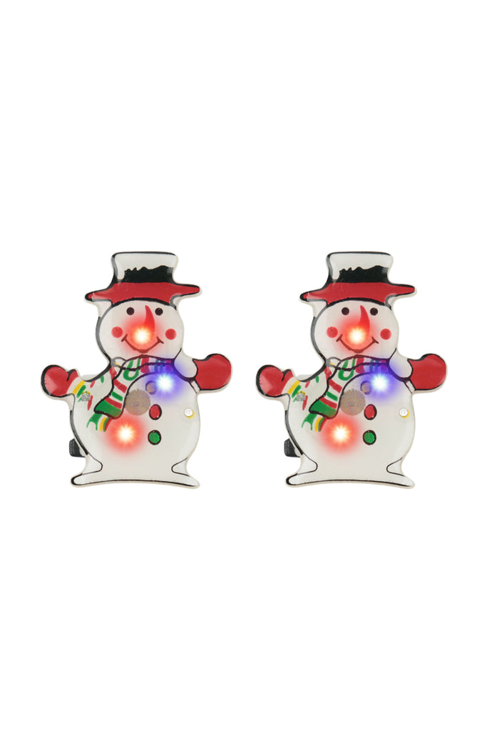 CHRISTMAS LIGHT-UP EARRINGS