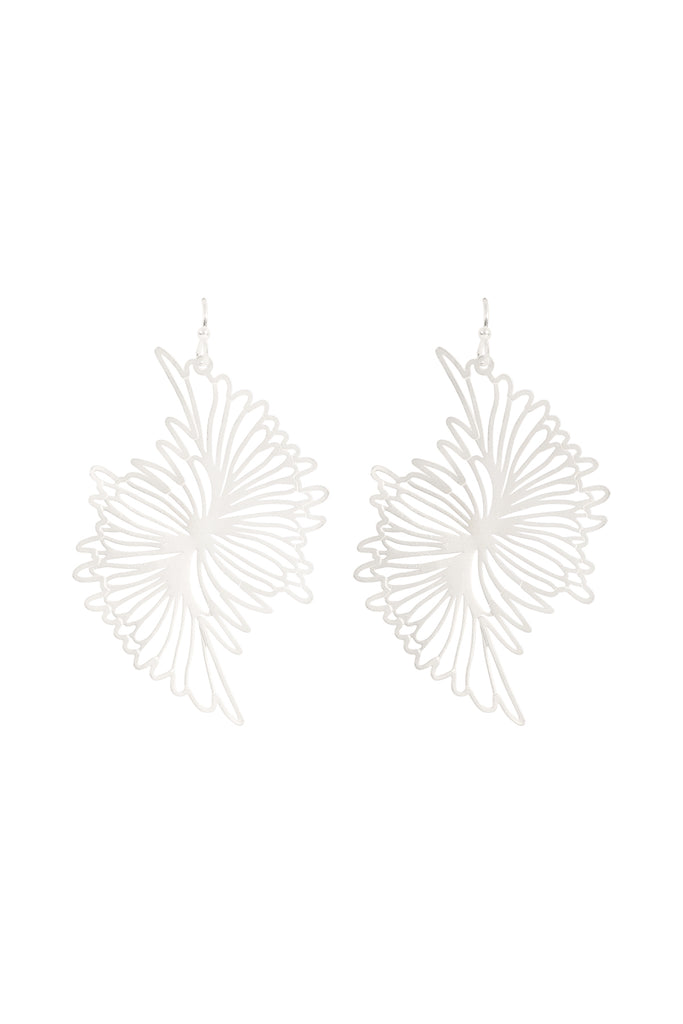 WING FILIGREE HOOK EARRINGS