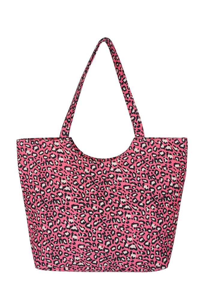 LEOPARD PRINT TOTE BAG