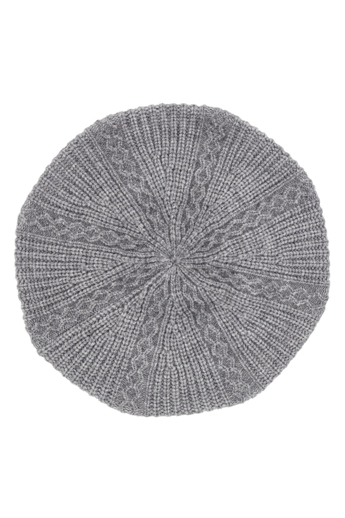 SOLID KNIT BERET