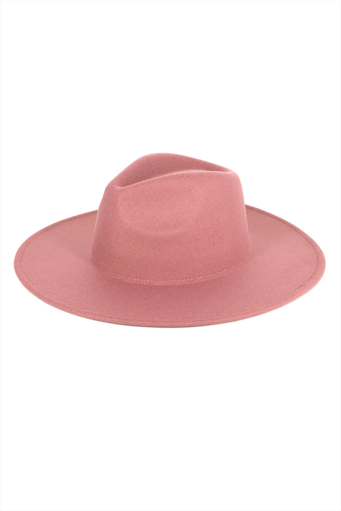 SOLID PANAMA HAT