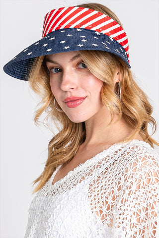 AMERICAN FLAG FLOPPY HAT