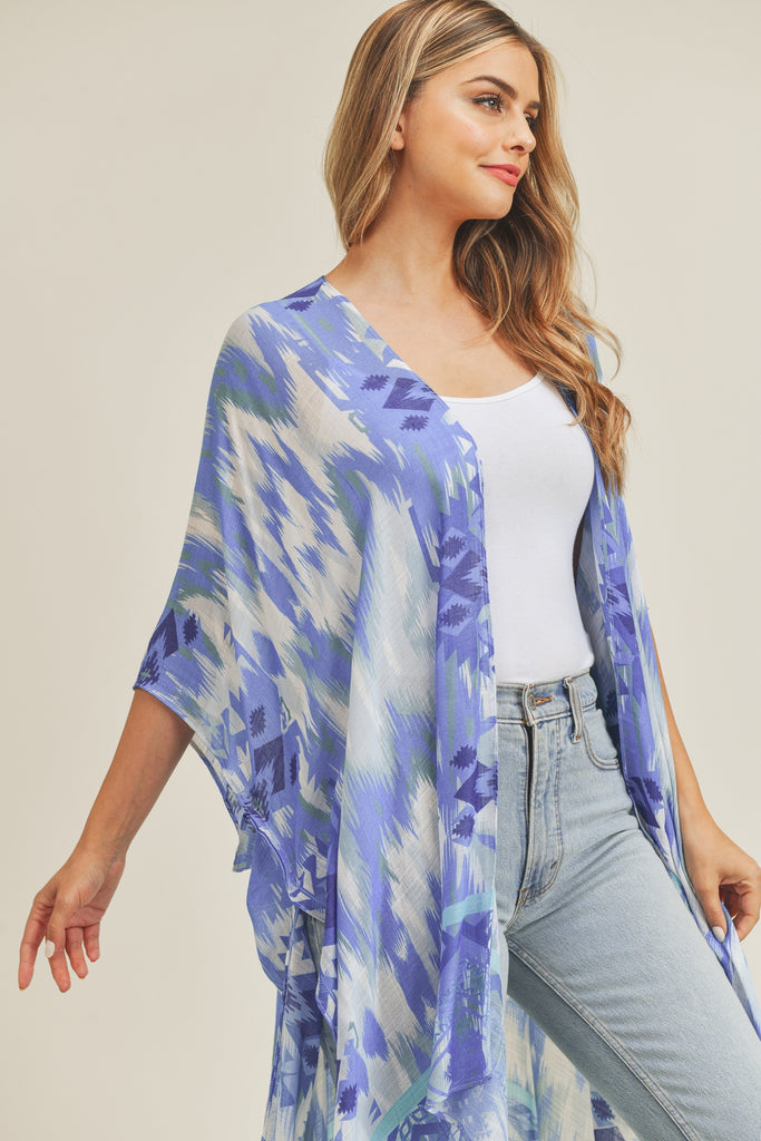 TIE DYE BOHO KIMONO