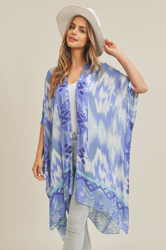 TIE DYE BOHO KIMONO