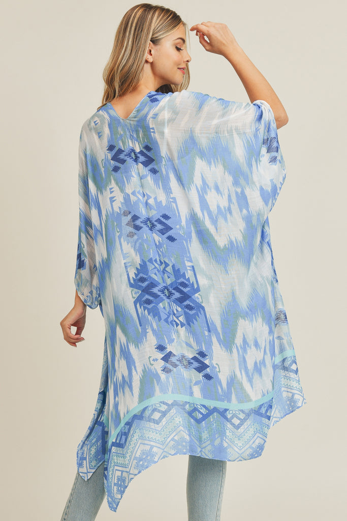 TIE DYE BOHO KIMONO