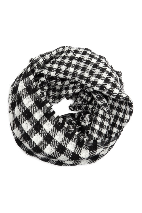BUFFALO PLAID INFINITY SCARF