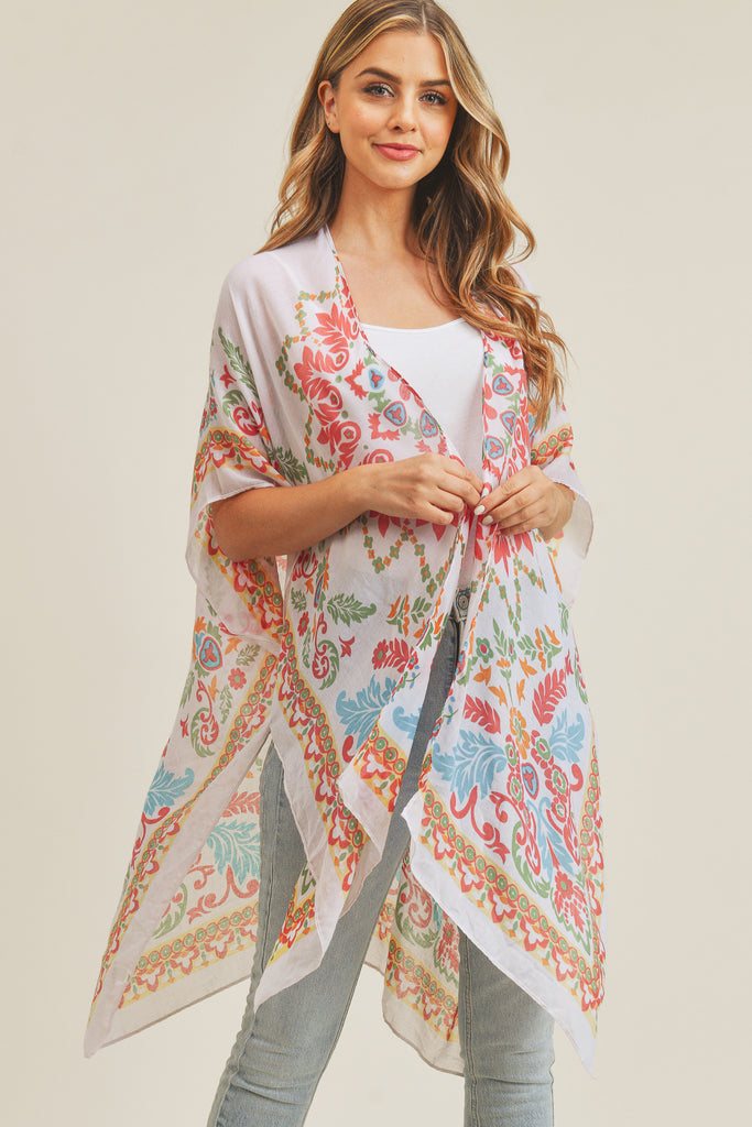 BOHEMIAN PRINT KIMONO