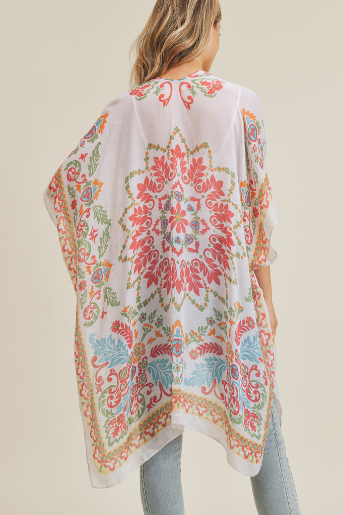 BOHEMIAN PRINT KIMONO