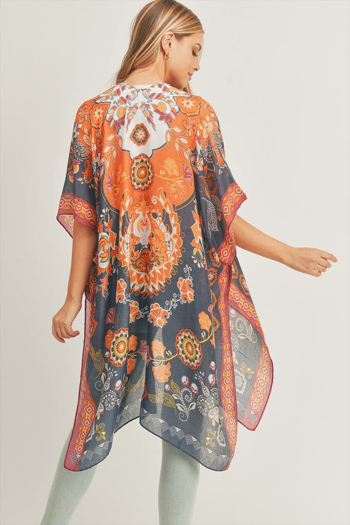 BOHO PRINT KIMONO