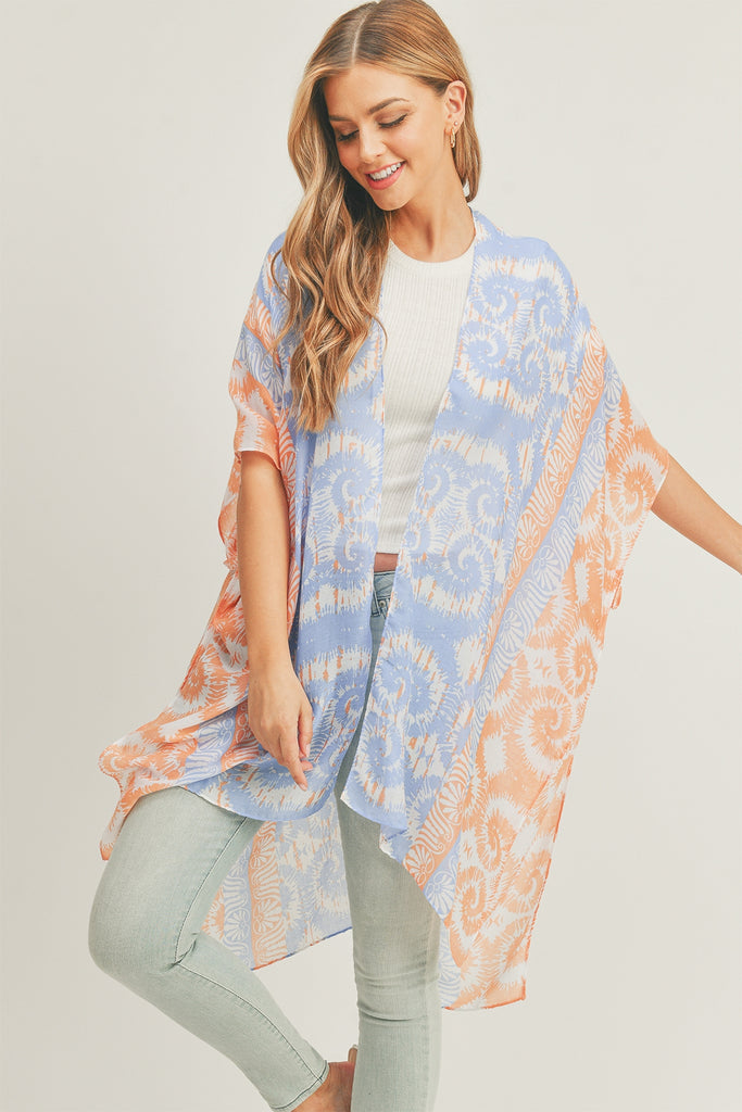 ABSTRACT PRINT KIMONO