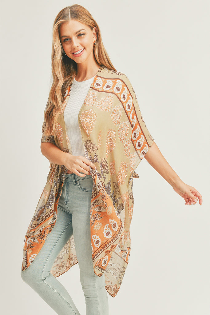 BOHO PRINT KIMONO