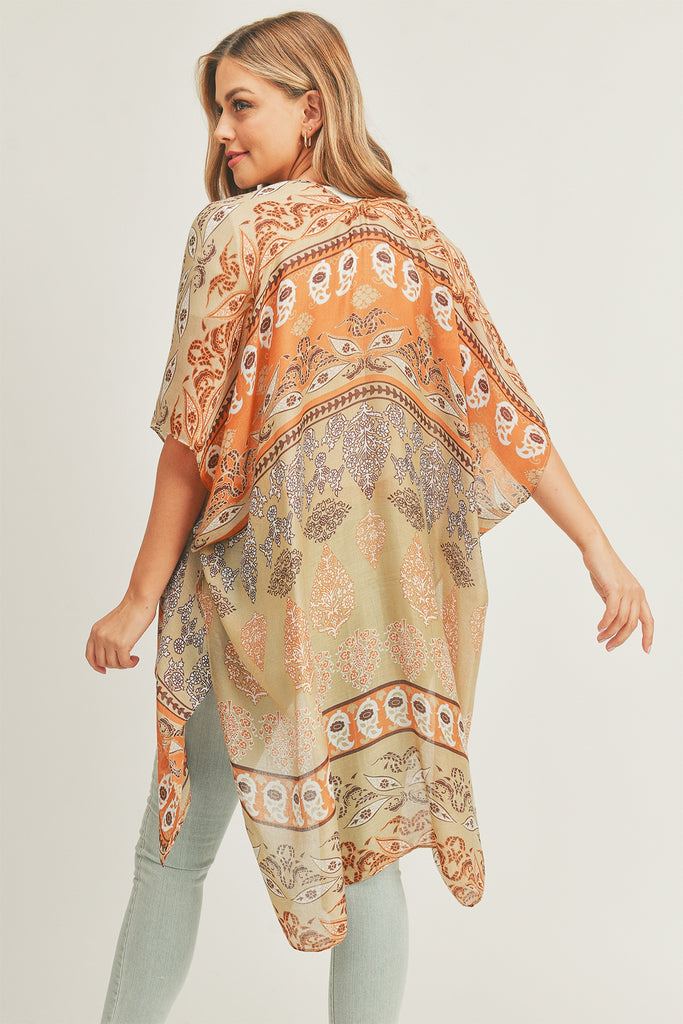 BOHO PRINT KIMONO