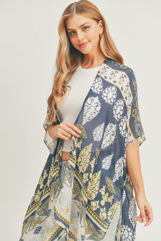 BOHO PRINT KIMONO