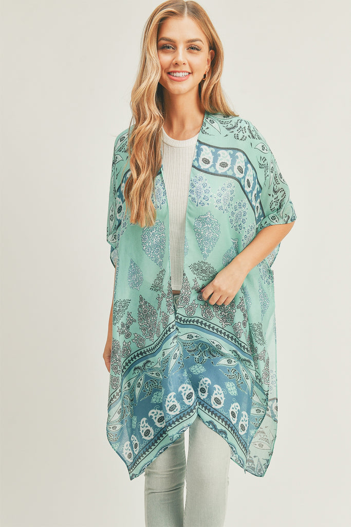 BOHO PRINT KIMONO