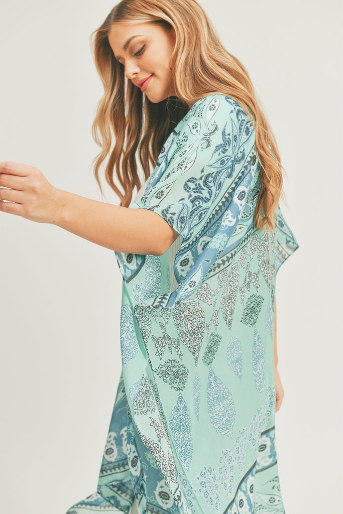 BOHO PRINT KIMONO