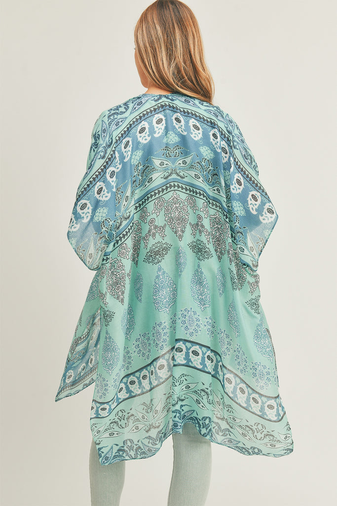 BOHO PRINT KIMONO