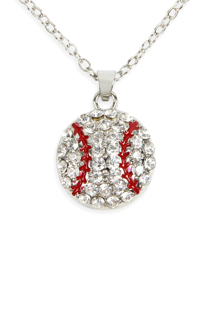 MYN1117 - RHINESTONE PENDANT NECKLACE