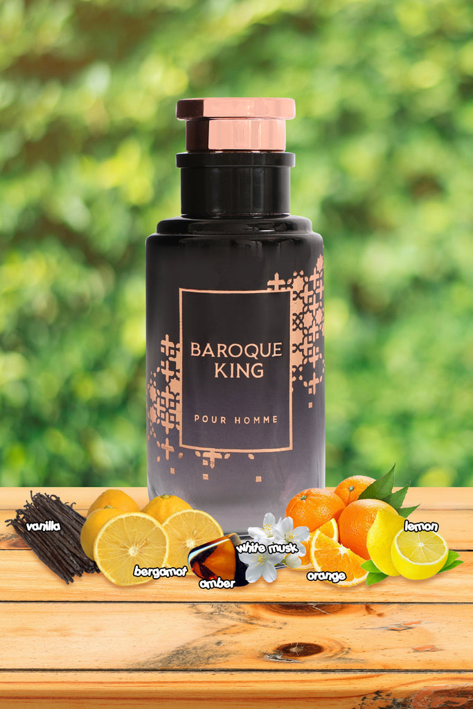 BAROQUE KING SPRAY PERFUME EAU DE PARFUM FOR MEN - 100ML/3.4FL.OZ. - Riah Fashion
