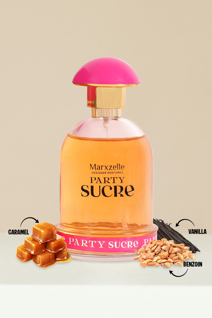 PARTY SUCRE SPRAY PERFUME EAU DE PARFUM FOR WOMEN - 100ML/3.4FL.OZ.