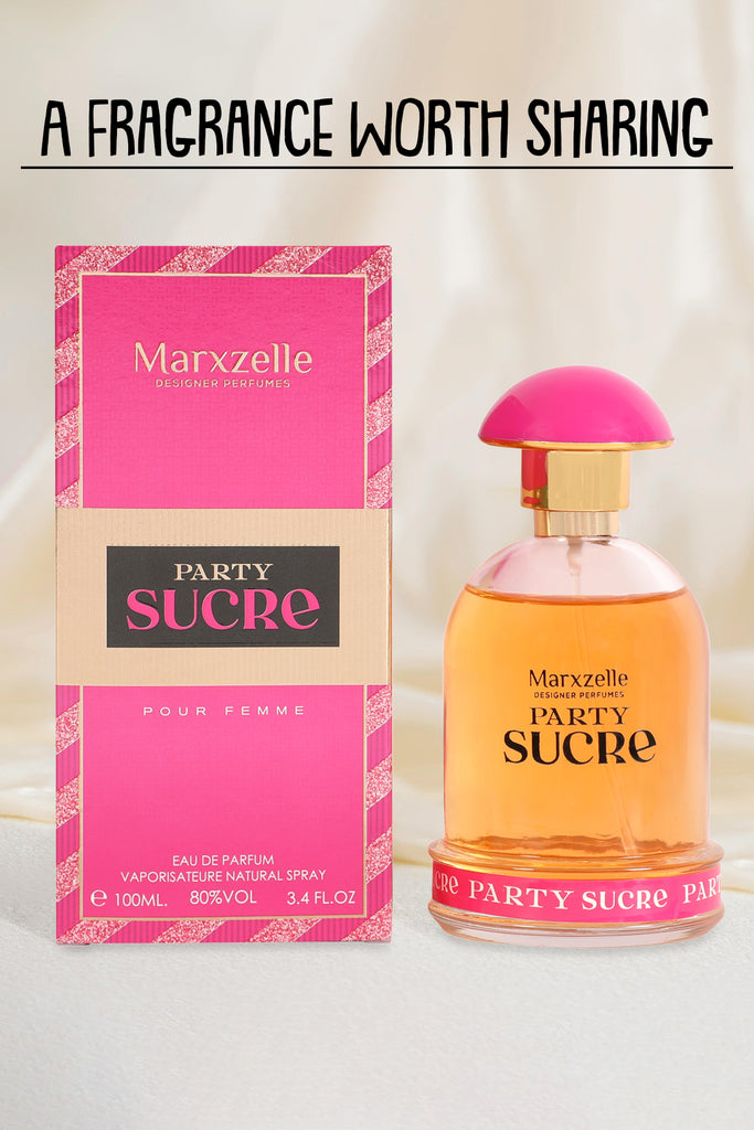 PARTY SUCRE SPRAY PERFUME EAU DE PARFUM FOR WOMEN - 100ML/3.4FL.OZ.