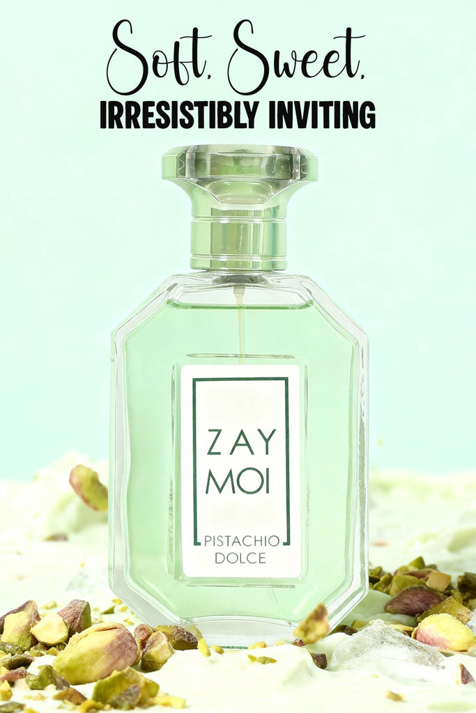 ZAY MOI PISTACHIO DOLCE SPRAY PERFUME EAU DE PARFUM FOR MEN AND WOMEN - 100ML/3.4FL.OZ. - Riah Fashion