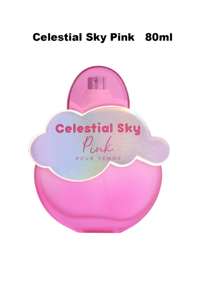 CELESTIAL SKY PINK SPRAY PERFUME EAU DE PARFUM FOR WOMEN - 80ML/2.7FL.OZ. - Riah Fashion