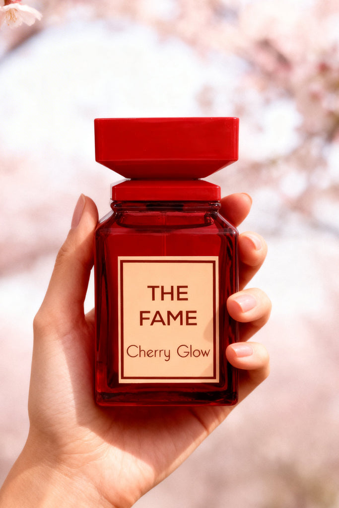 THE FAME CHERRY GLOW SPRAY PERFUME EAU DE PARFUM FOR MEN AND WOMEN - 100ML/3.4FL.OZ.