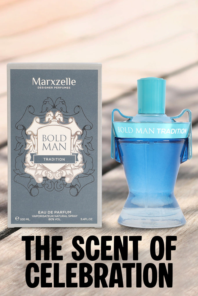 BOLD MAN TRADITION SPRAY PERFUME EAU DE PARFUM FOR MEN - 100ML/3.4FL.OZ.