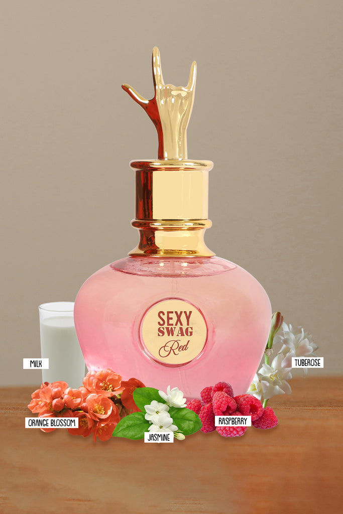 SEXY SWAG RED SPRAY PERFUME EAU DE PARFUM FOR WOMEN - 100ML/3.4FL.OZ.