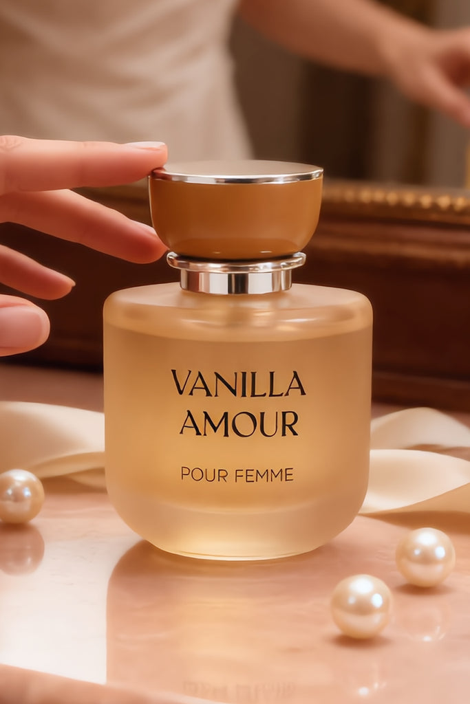 VANILLA AMOUR POUR FEMME SPRAY PERFUME EAU DE PARFUM FOR WOMEN - 100ML/3.4FL.OZ