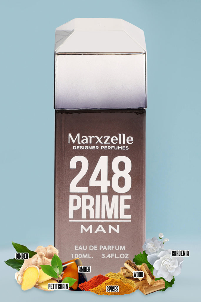 248 PRIME MAN SPRAY PERFUME EAU DE PARFUM FOR MEN - 100ML/3.4FL.OZ.
