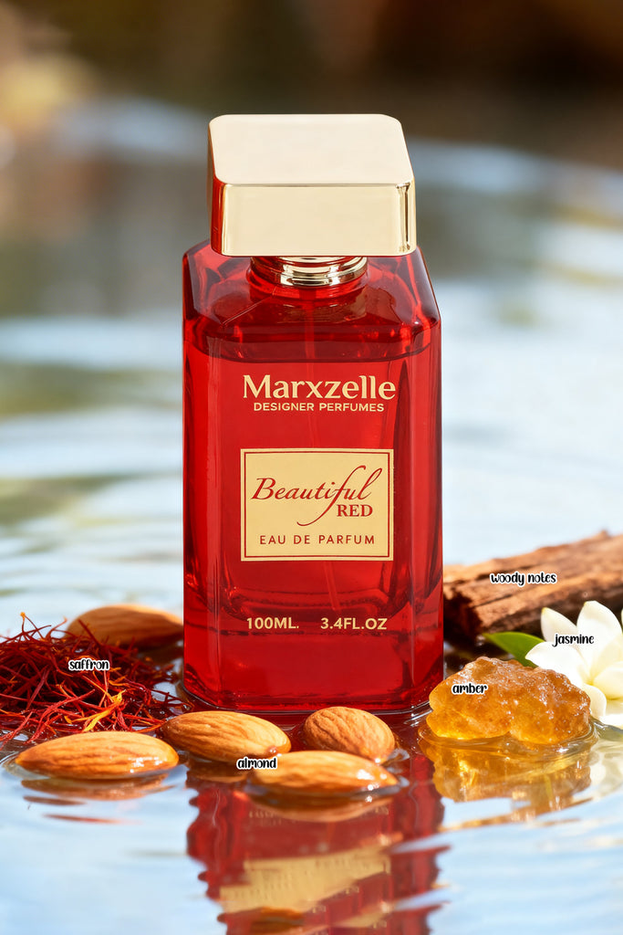 BEAUTIFUL RED SPRAY PERFUME EAU DE PARFUM FOR MEN AND WOMEN - 100ML/3.4FL.OZ.