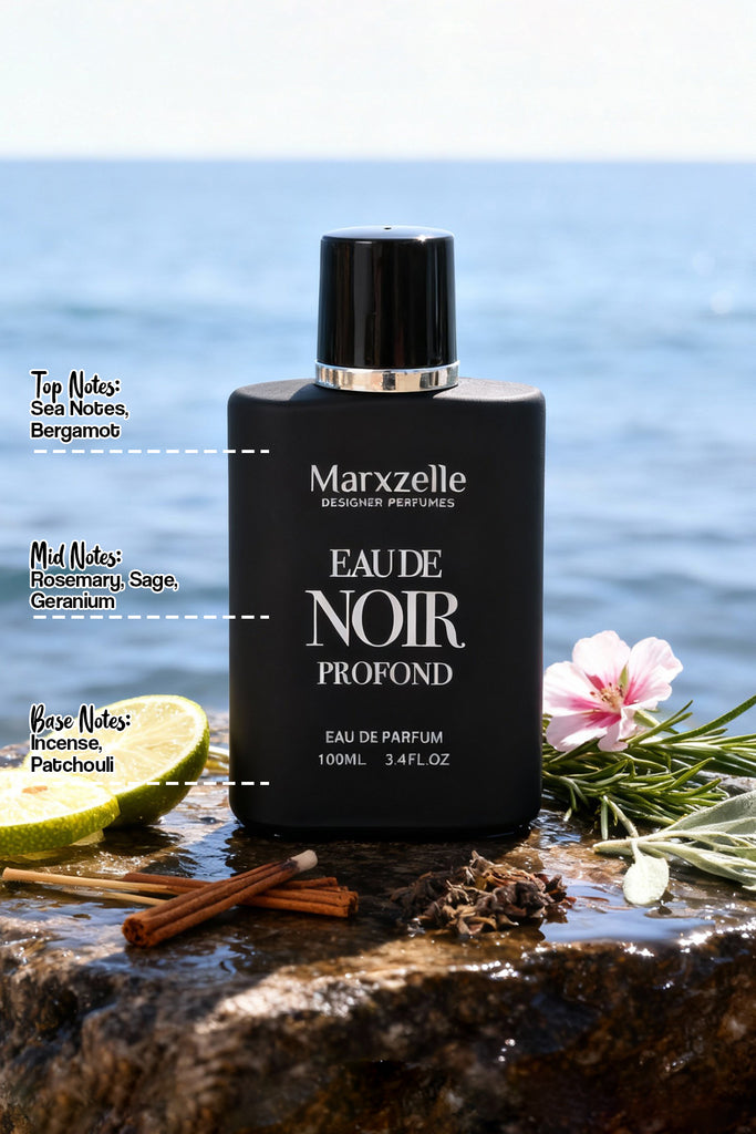 EAU DE NOIR PROFOND SPRAY PERFUME EAU DE PARFUM FOR MEN - 100ML/3.4FL.OZ. - Riah Fashion