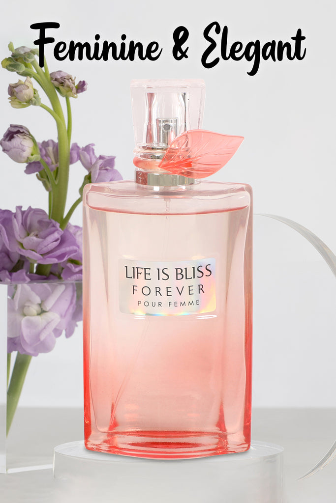 LIFE IS BLISS FOREVER SPRAY PERFUME EAU DE PARFUM FOR WOMEN - 100ML/3.4FL.OZ. - Riah Fashion