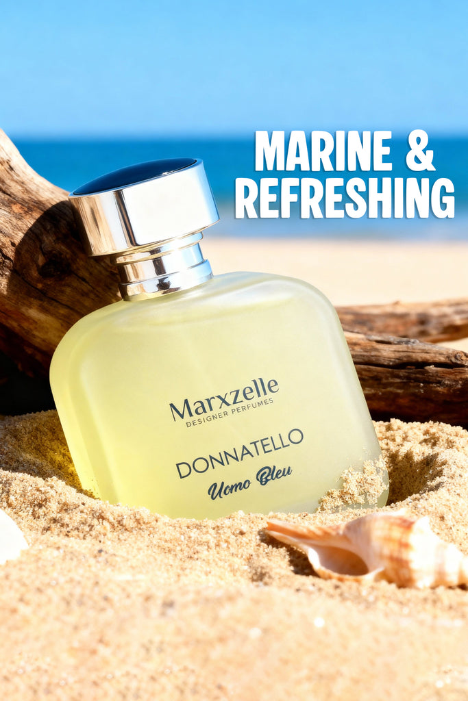 DONNATELLO UOMO BLEU SPRAY PERFUME EAU DE PARFUM FOR MEN - 100ML/3.4FL.OZ. - Riah Fashion