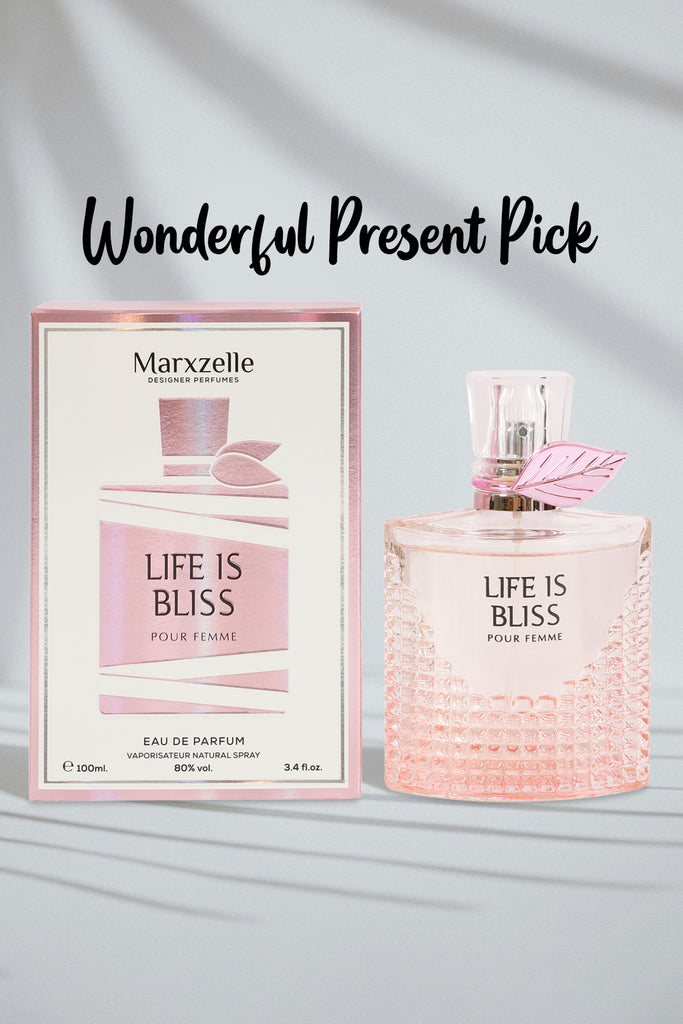 LIFE IS BLISS SPRAY PERFUME EAU DE PARFUM FOR WOMEN - 100ML/3.4FL.OZ. - Riah Fashion