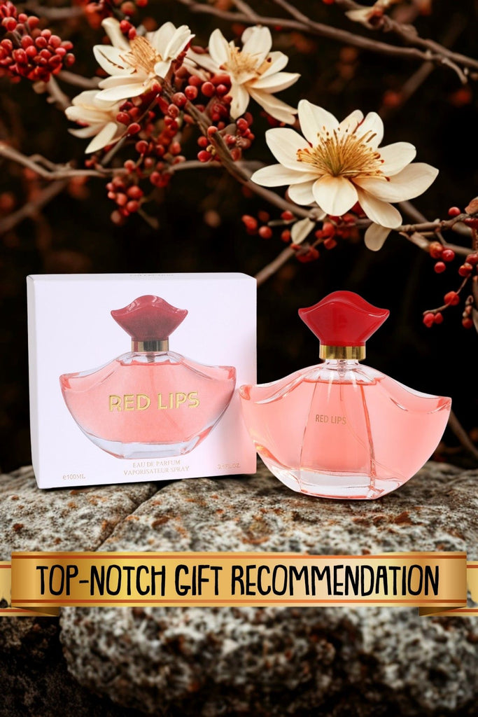 RED LIPS SPRAY PERFUME EAU DE PARFUM FOR WOMEN - 100ML/3.4 FL.OZ.