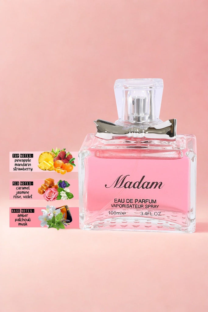 MADAM SPRAY PERFUME EAU DE PARFUM FOR WOMEN - 100ML/3.4 FL.OZ.