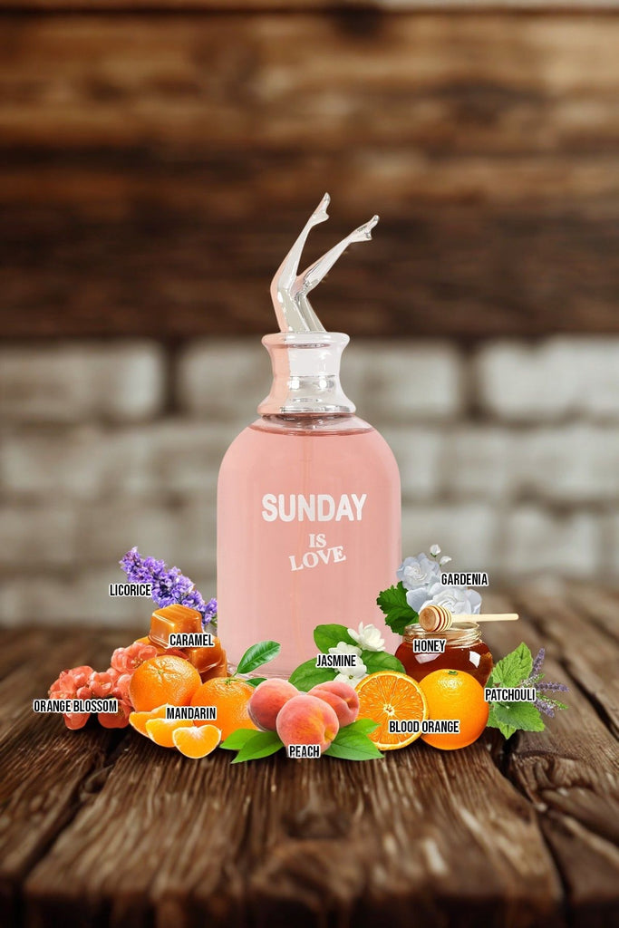 SUNDAY IS LOVE SPRAY PERFUME EAU DE PARFUM FOR WOMEN - 100ML/3.4 FL.OZ. - Riah Fashion