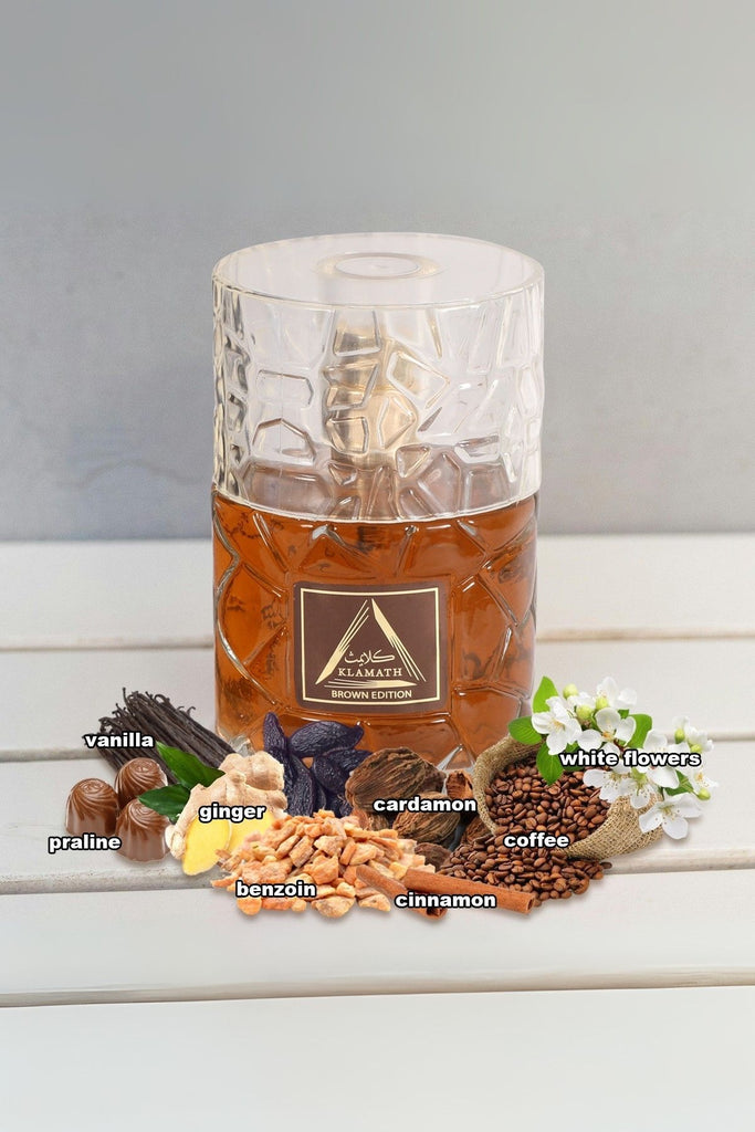 KLAMATH BROWN EDITION SPRAY PERFUME EAU DE PARFUM FOR MEN - 90ML/3.04FL.OZ.